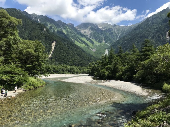 母ひとり旅、焼岳に誓う。